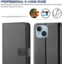 Black Forego Flip Cover For Apple iPhone 14-thumb2