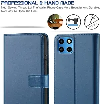 Blue Forego Flip Cover For Infinix Smart 6 HD-thumb2