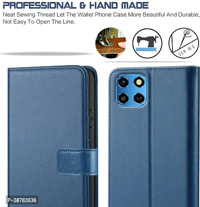 Blue Forego Flip Cover For Infinix Smart 6 HD-thumb3