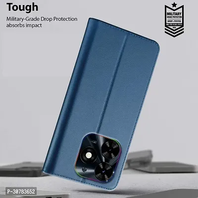 Blue Forego Flip Cover For Infinix Spark Go 2024-thumb5