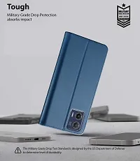 Blue Forego Flip Cover For Motorola G34 5G-thumb4