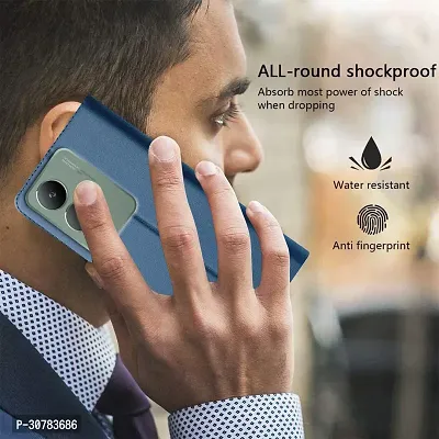 Blue Forego Flip Cover For Vivo Y17 S-thumb4