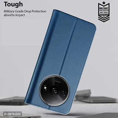 Blue Forego Flip Cover For Redmi A3 2024-thumb5