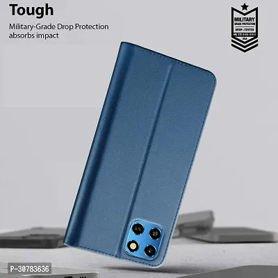 Blue Forego Flip Cover For Infinix Smart 6 HD-thumb5