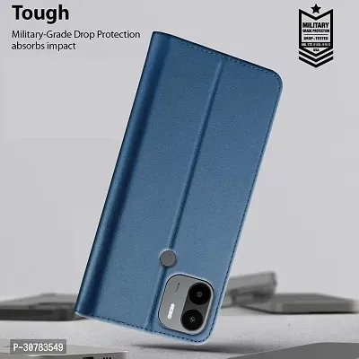 Blue Forego Flip Cover For Redmi A2 Plus-thumb5