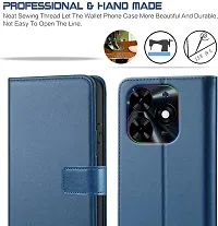 Blue Forego Flip Cover For Infinix Spark Go 2024-thumb2