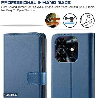 Blue Forego Flip Cover For Infinix Spark Go 2024-thumb3