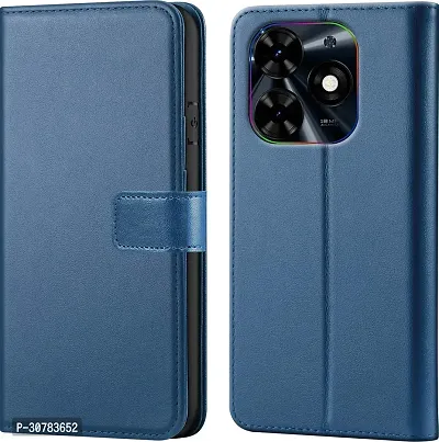 Blue Forego Flip Cover For Infinix Spark Go 2024