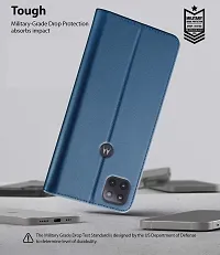 Blue Forego Flip Cover For Motorola G 5G-thumb4