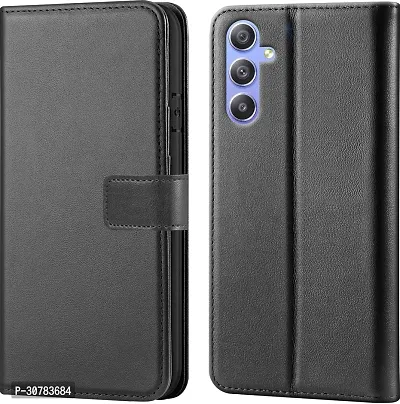 Black Forego Flip Cover For Samsung M34