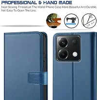 Blue Forego Flip Cover For Redmi Note 13 Pro 5G-thumb2