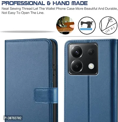 Blue Forego Flip Cover For Redmi Note 13 Pro 5G-thumb3