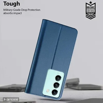 Blue Forego Flip Cover For Vivo T3 5G-thumb5