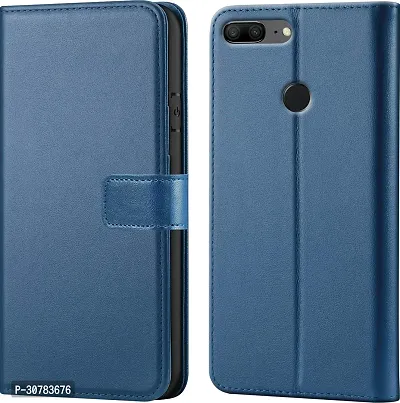 Blue Forego Flip Cover For Honor 9 Lite-thumb0