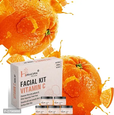Vitamin C  Facial Kit facial kit woman skin whitening anti ageing skin glow solution-thumb0