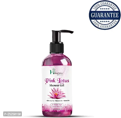 Natural Pink Lotus Body Wash Suitable For All Skin Types-thumb0