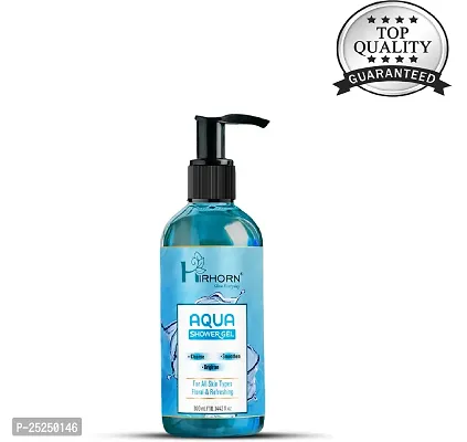 Natural Aqua Shower Gel Cleaning And Refreshed Skin-thumb0