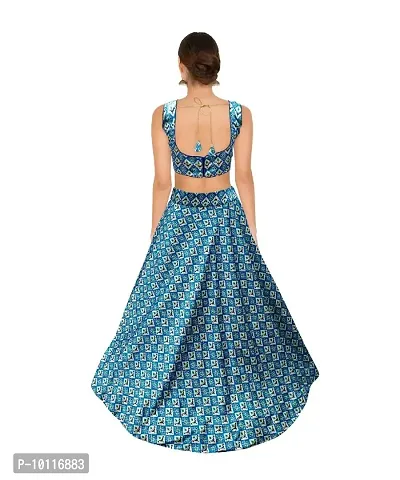 Pari Fashion Women And Kids Girls Printed Lehenga Choli-thumb2