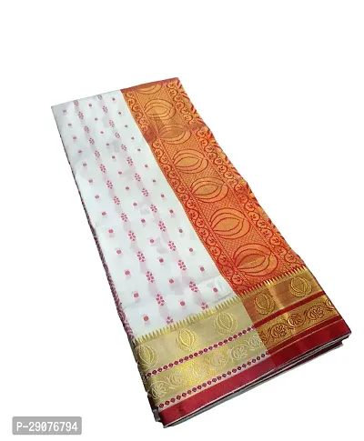 Classic Art Silk Saree With Blouse Piece-thumb0