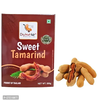 Dry Fruit Hub Dried Sweet Tamarind 500gms, Meethi Imli (Thailand Tamarind), Sweet Imli, Meethi Imli, Imli Meethi, Thailand Tamarind-thumb0