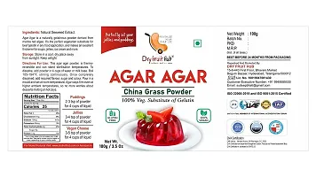 Dry Fruit Hub Agar Agar Powder 100gm Perfect For Jelly, Agaru Powder For Jello, China Grass Veg. Gelatin-thumb1