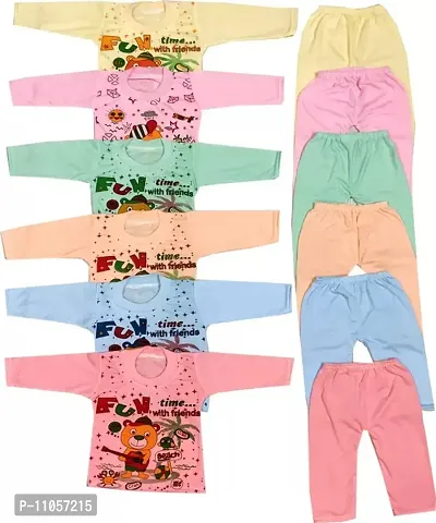 Pack Of 6 Kids Cotton Blend T Shirts And Pyjamas