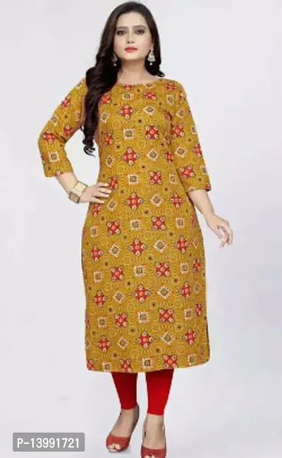 Stylish Fancy Cotton Kurta For Women-thumb0