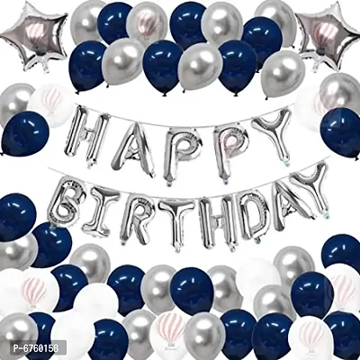 Happy Birthday Balloons Decoration Kit 67 Pcs Set-thumb0
