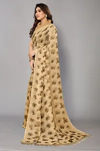 Classic Georgette Printed Saree with Blouse piece-thumb1