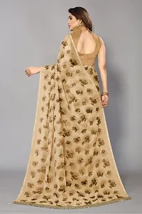 Classic Georgette Printed Saree with Blouse piece-thumb2