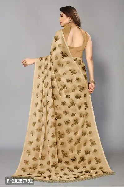 Classic Georgette Printed Saree with Blouse piece-thumb3