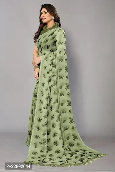 Indian Pehnawa Floral Print Deily Wear sarees-thumb2