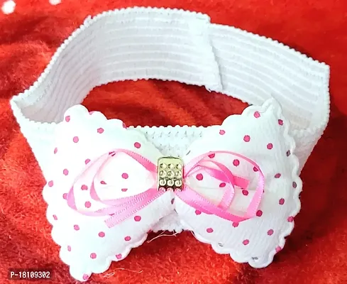 JSR PRESENTS STYLISH AND FANCY HANDCRAFTED HAIRBAND FOR WOMEN AND GIRLS | HEADBANDS FOR WOMEN AND GIRLS | HEADBAND FOR BABY GIRL ALL STYLE AVAILABLE (WHITE BOW HAIRBAND)-thumb4