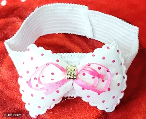 JSR PRESENTS STYLISH AND FANCY HANDCRAFTED HAIRBAND FOR WOMEN AND GIRLS | HEADBANDS FOR WOMEN AND GIRLS | HEADBAND FOR BABY GIRL ALL STYLE AVAILABLE (WHITE BOW HAIRBAND)-thumb0