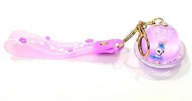 JSR KEYCHAIN AND KEYRING COMPATIBLE WITH CAR AND BIKES (ROYAL ENFIELD | SUZUKI | BMW | AUDI | TATA | HYUNDAI | HONDA | MERCEDES | TOYOTA | NISSAN | RENAULT | FORD) (PURPLE WATER KEYCHAIN)-thumb2