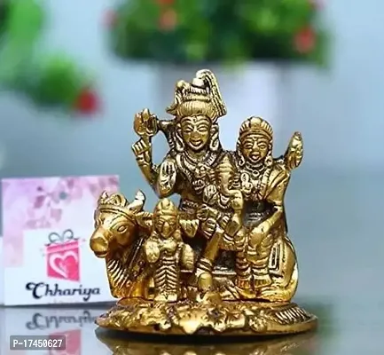 Shiva Parvati And Ganesha And Kartik Idol-thumb0