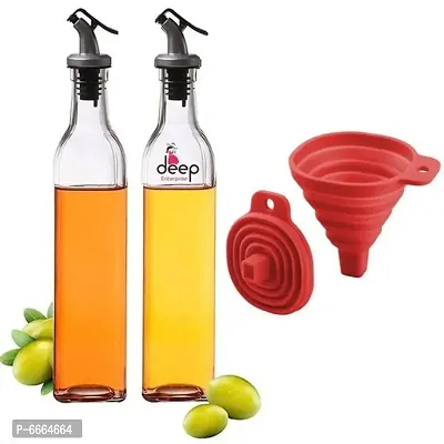 500Ml Oil Dispencer With Funnel