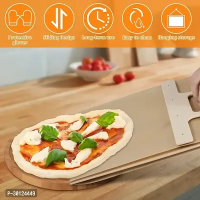 Large Non-Stick Pizza Peel with Handle, Perfect for Home Pizza Making, Sliding Pizza Peel, Magic Non-Stick-thumb4