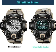 Motu Gaju Digital Watch With Led Shockproof Multi-Functional Automatic Yellow Strap Waterproof Digital Sports Watch for Mens Kids Watch for Boys Watch For Men Pack of 2-thumb3