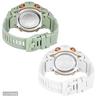 Classy Digital Watches for Unisex, Pack of 2-thumb2