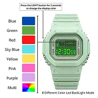 Stylish Green Digital Watch For Men And Boys-thumb3