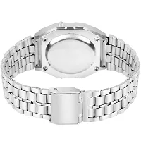 Stylish Silver Digital Unisex Watches-thumb1