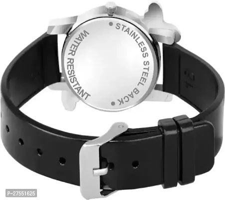 Analog White Dial Watch With Love Bracelet Steel Belt-thumb5
