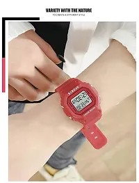 Stylish Red Digital Watch For Men And Boys-thumb3