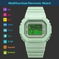 Stylish Green Digital Watch For Men And Boys-thumb2