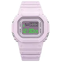 Stylish Pink Digital Watch For Men And Boys-thumb1