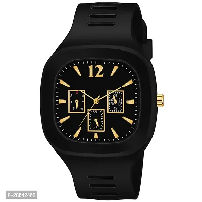 Motu Gaju Black Dial Coper Case Leather Analog Couple Watch Combo For Men And Women Pack Of - 2-thumb3