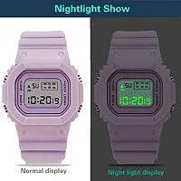 Stylish Pink Digital Watch For Men And Boys-thumb3