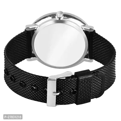 Motugaju Analog Paidu Black Dial Pu Strap Watches For Men Watch For Man And Watch for Boys-thumb2