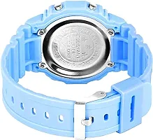 Stylish Blue Digital Watch For Men And Boys-thumb2